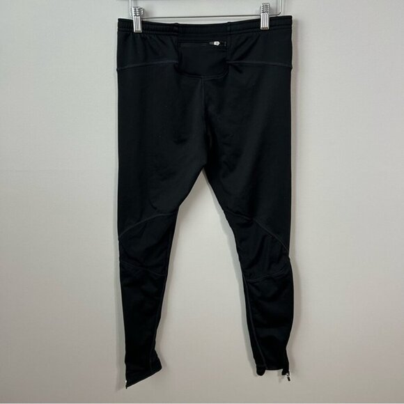 Saucony Black Joggers Running Leggings Elastic Waistband Men’s Size Large - Picture 7 of 8